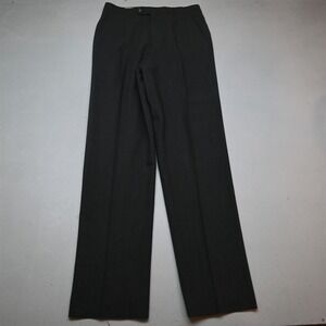 S Cohen 30x34 Gray 100% Wool Pleated High Waist Baggy Dress Mens Pants